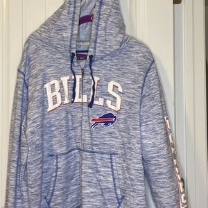 Womens Buffalo Bills Hoodie Blue 2XL